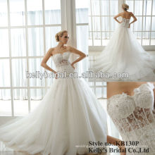 sexy modern see through lace with bonning bodice wedding dress bridal